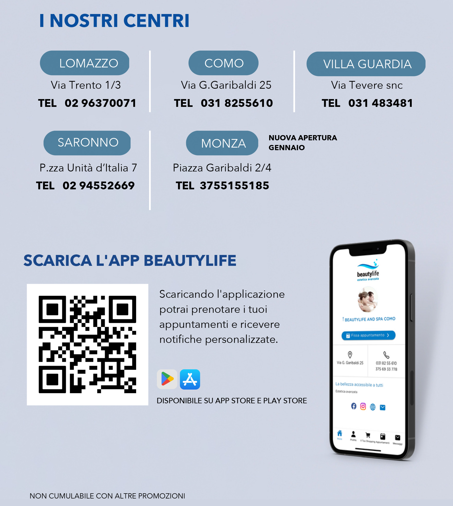 Locandina Beauty Life Promo Gennaio